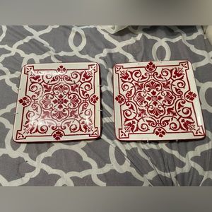 Wall decor decorative plates- set of 2